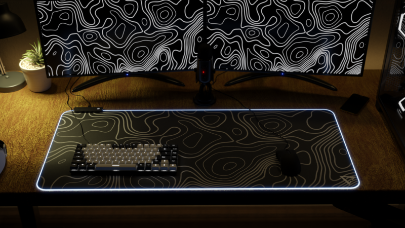 Topographic Black - LED - Image 7