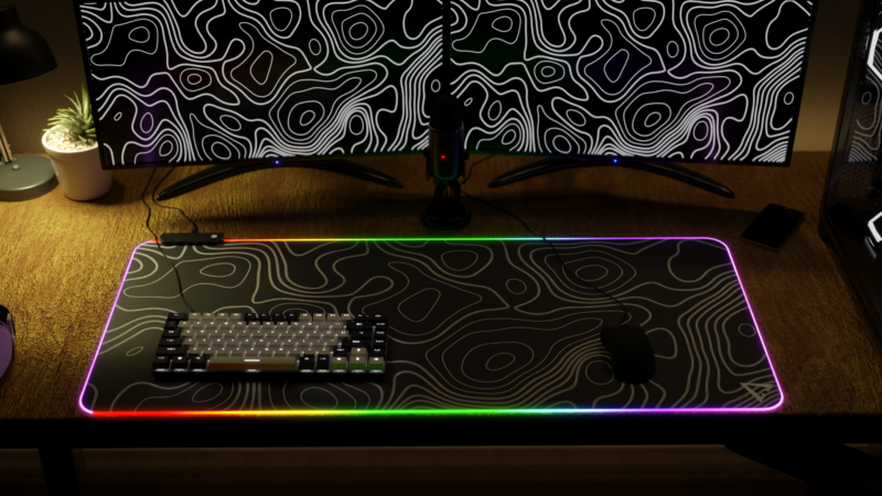 Topographic Black - LED - Image 4