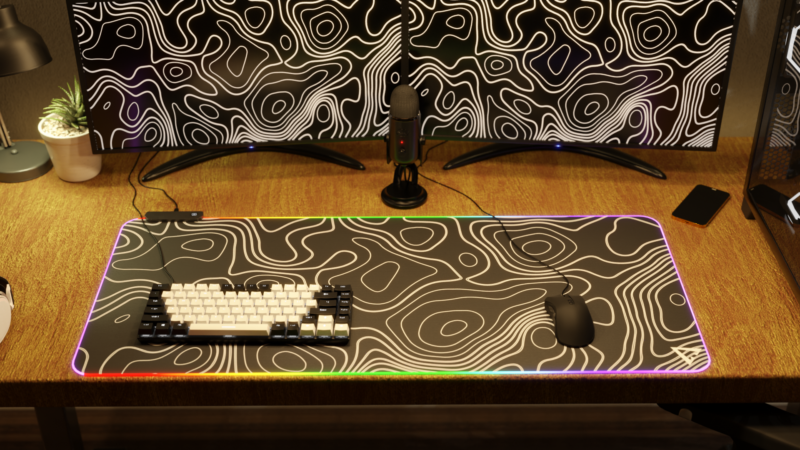 Topographic Black - LED - Image 3