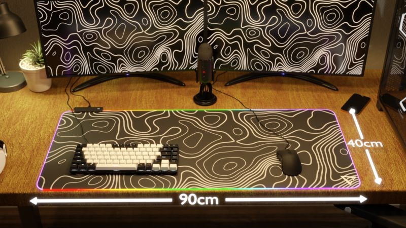 Topographic Black - LED - Image 9