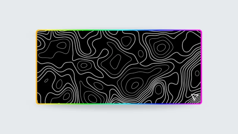 Topographic Black - LED