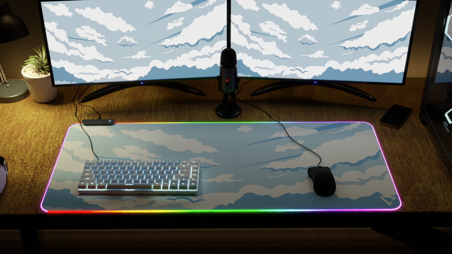 Blue Clouds - LED - Image 4