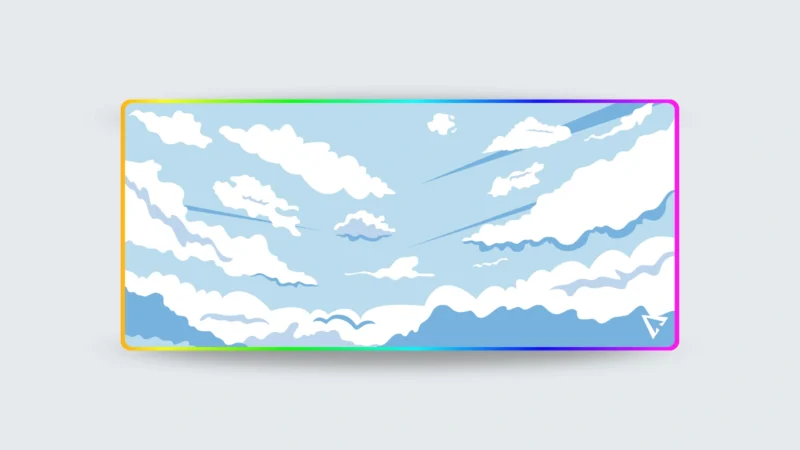 Blue Clouds - LED