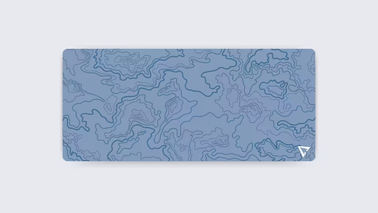 Topographic Blue V2