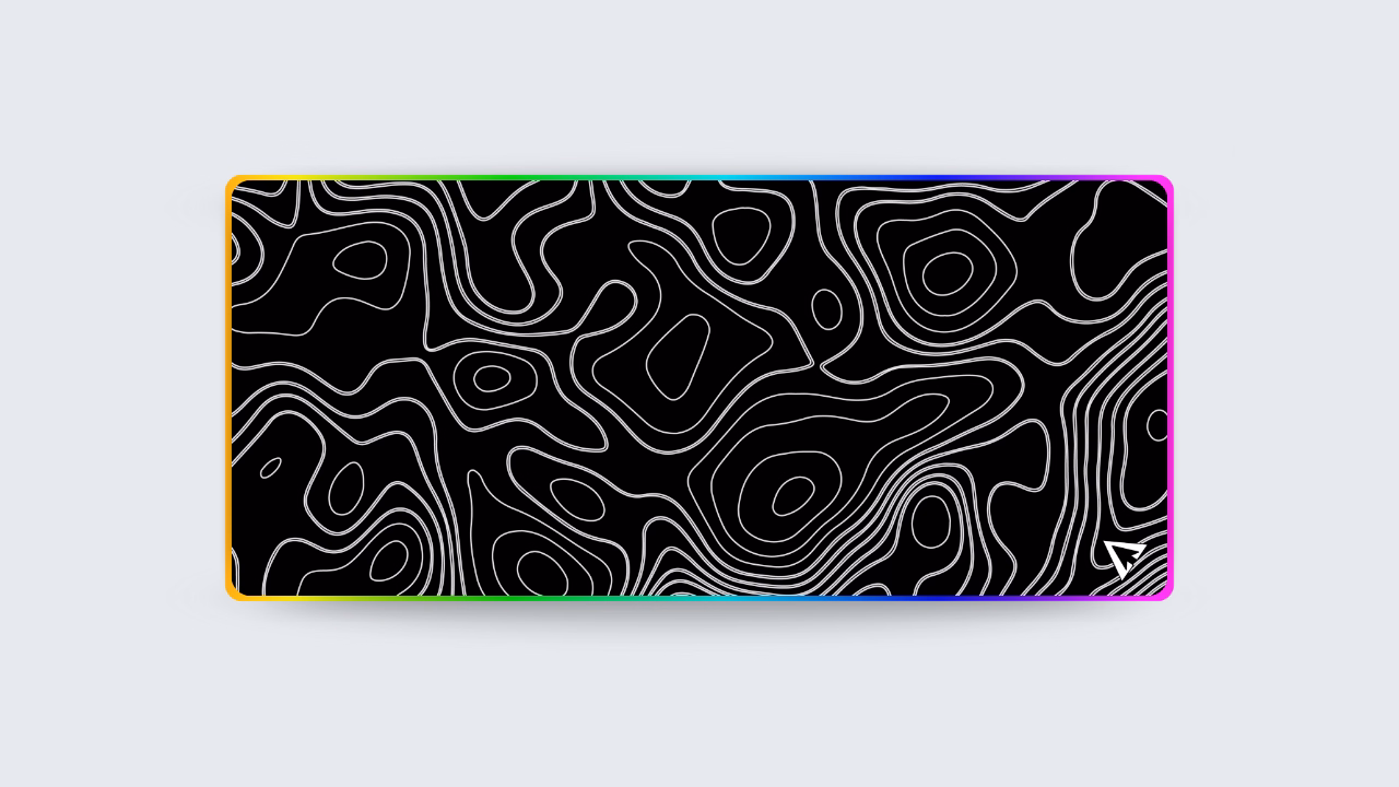 Topographic Black V1 - LED