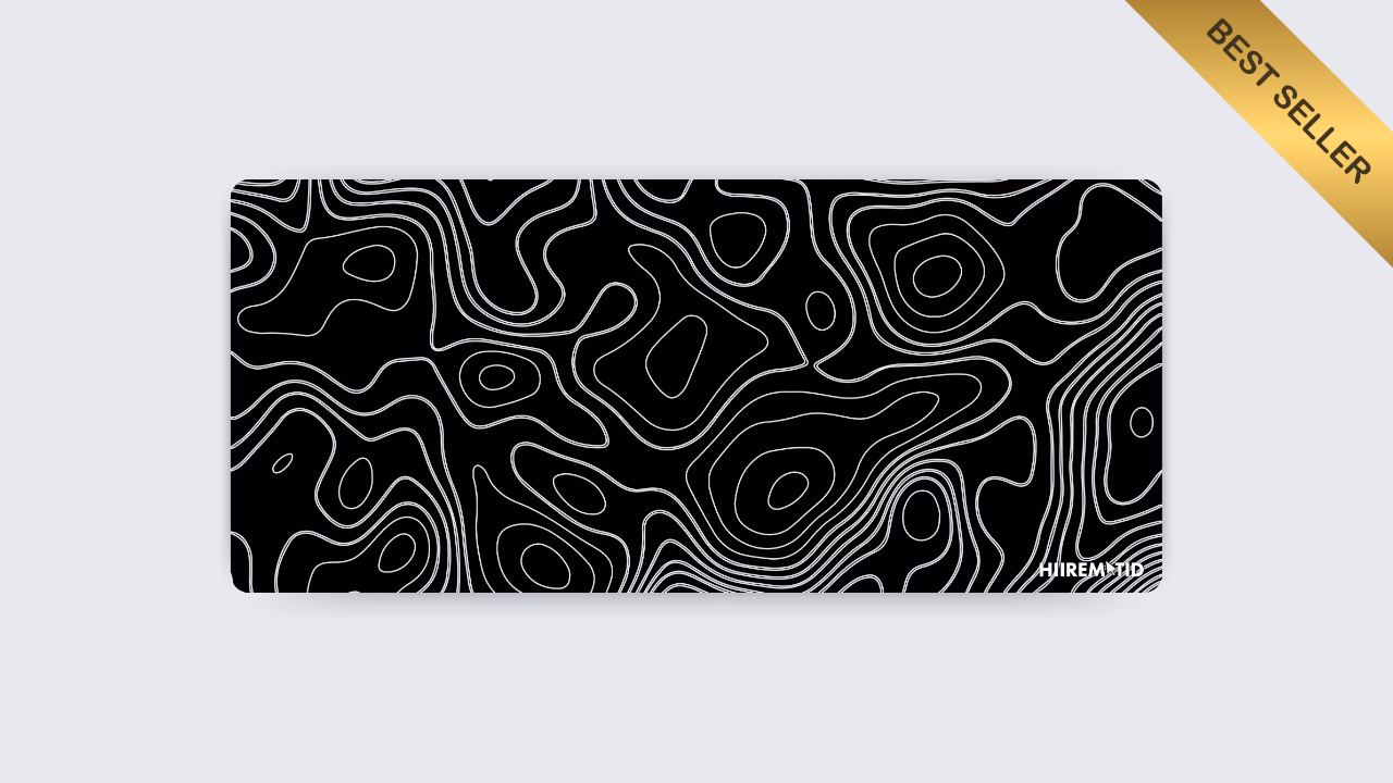 Topographic Black