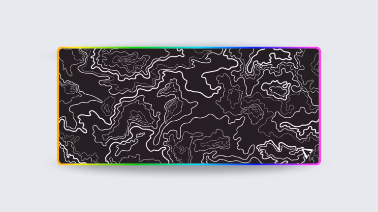 Topographic Black V2 - LED